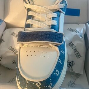 Dream Pairs Blue and White Sport Sneakers